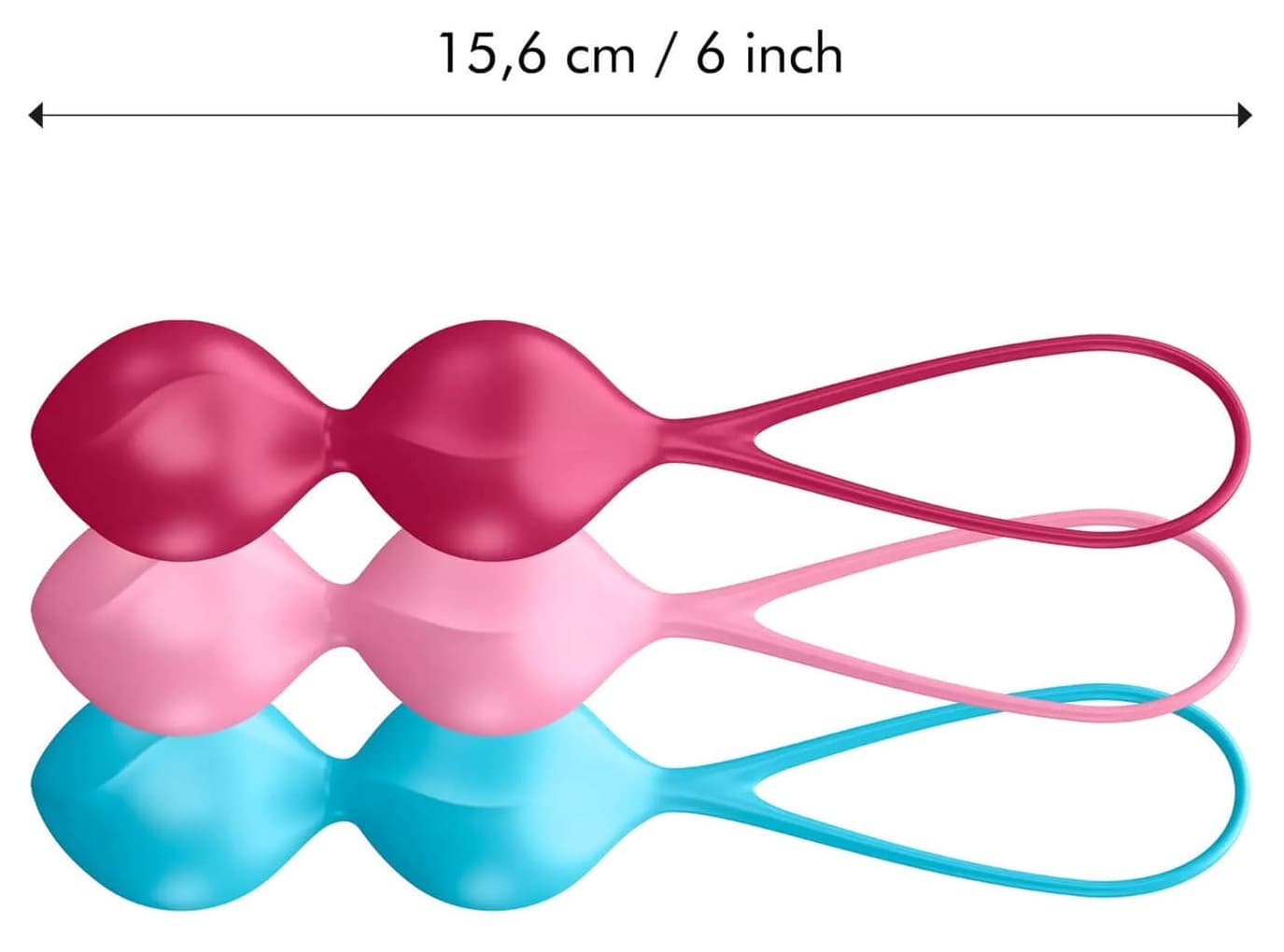 SATISFYER - LOVEBALLS TRAINING SET 3 ks